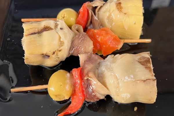 PINCHO DE ALCACHOFA/ANCHOA