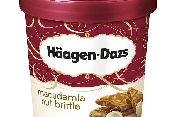 Gelat de vainilla amb macadamia
